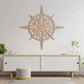 Wooden Compass Wall Art Nursery Décor |GW015