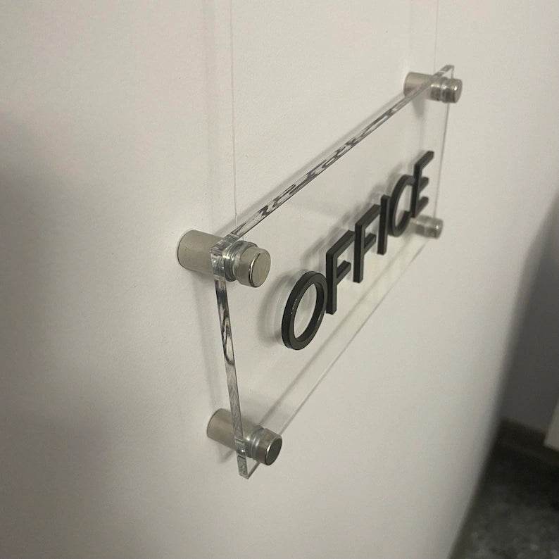 Custom 3D Acrylic Door Name Plate | GD004 - GloriousGifts.Pk | Pakistan's 1 Office & Home Decoration Brand