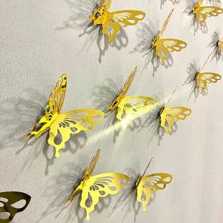 3D Acrylic Wall Butterflies  Decorative Stickers |GW015
