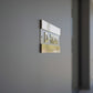 Personalized Gold/White House Name Plate | GN005
