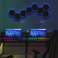 LED HEXAGONE 3D PENAL 16 LIGHTS | GS014