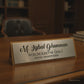 Solid Wooden Triangle Desk plate | GT004